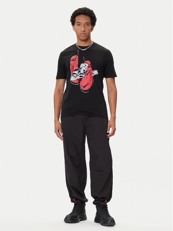 HUGO HUGO T-shirt Diboxer 50542560 Crna Regular Fit