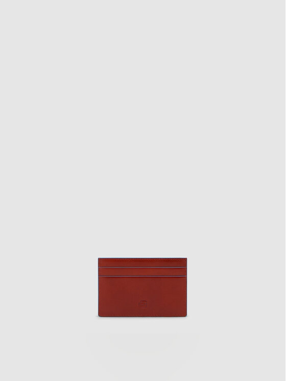 Piquadro Piquadro Etui na karty kredytowe 13647 Brązowy