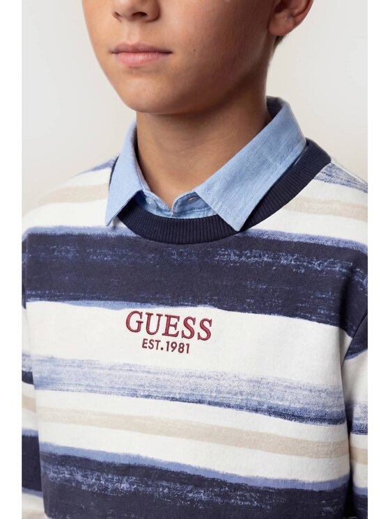 Guess Kids Guess Kids Bluza 180886 Kolorowy Classic Fit