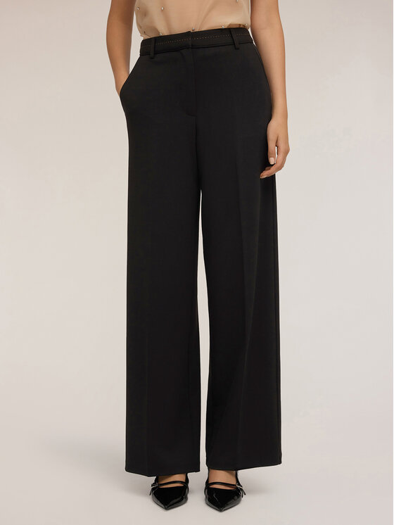 Motivi Motivi Pantaloni di tessuto P092Q004171N033 Nero Over Fit