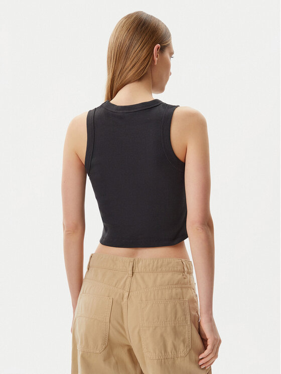 Roxy Roxy Top ERJKT04261 Szary Slim Fit