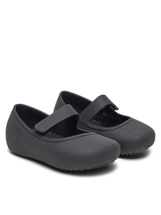 Crocs Crocs Μπαλαρίνες Brooklyn Mary Jane Flat T 209430 Μαύρο