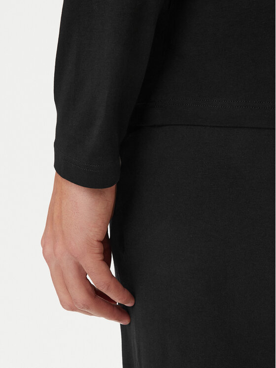 BOSS BOSS Longsleeve Mix&Match 50515389 Czarny Regular Fit