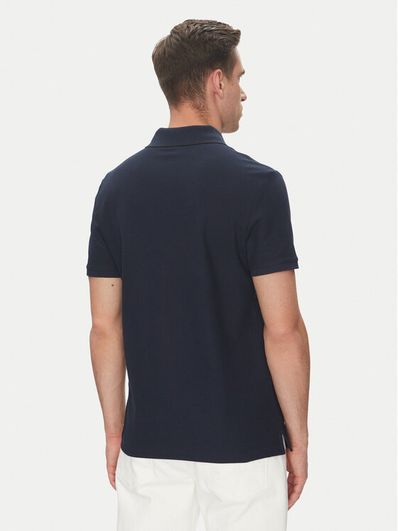 Calvin Klein Calvin Klein Polo LV04LC239G Granatowy Regular Fit