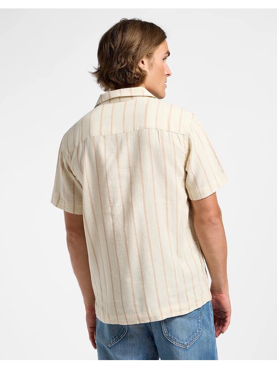Lee Lee Camicia 2 PKT OVERSHIRT Beige Relaxed Fit