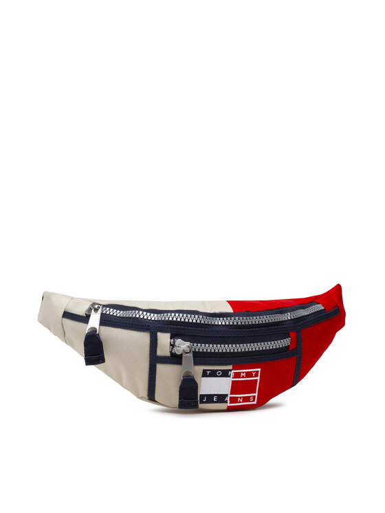 Tommy Jeans Tommy Jeans Чанта за кръст﻿ Tjw Heritage Bumbag Spliced AW0AW11790 Бежов