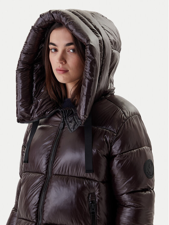 Save The Duck Save The Duck Зимове пальто D45510W LOVE21 Коричневий Regular Fit