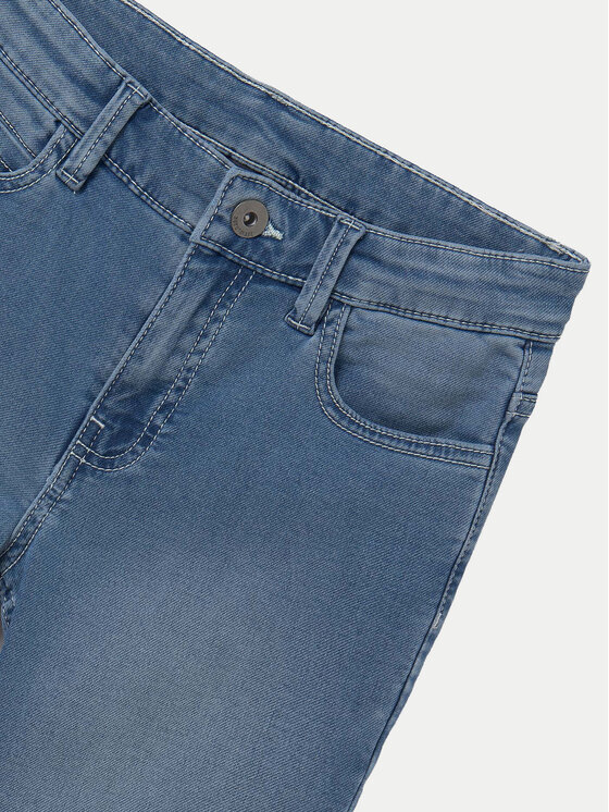 Mayoral Mayoral Szorty jeansowe 6203 Niebieski Regular Fit