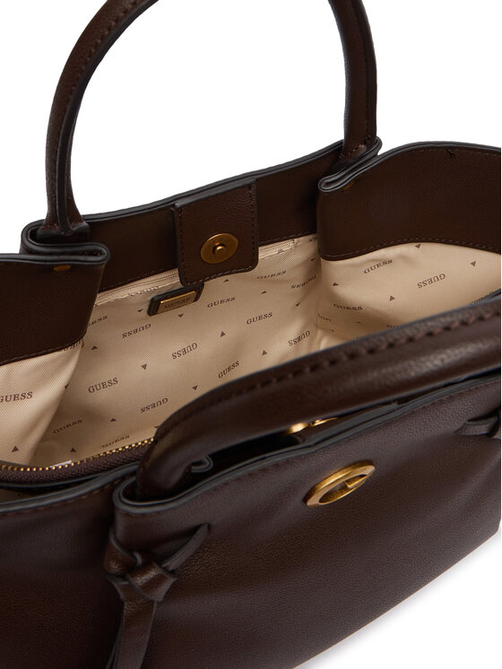 Guess Guess Kabelka Allegra HWBG22 37060 Tmavě hnědá