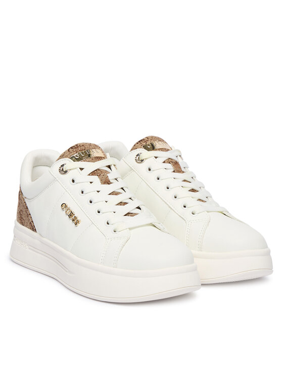 Guess Guess Сникърси FLFWLL FAL12 Бял