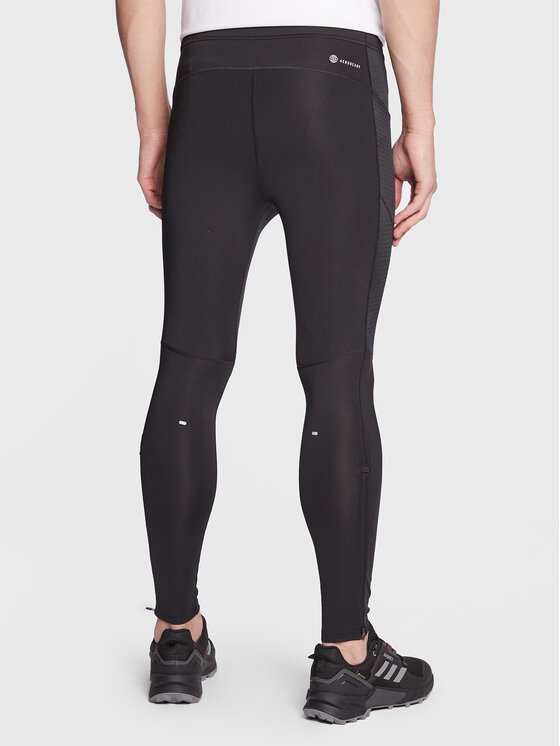 adidas adidas Legginsy Own the Run Leggings HM8444 Czarny Fitted Fit