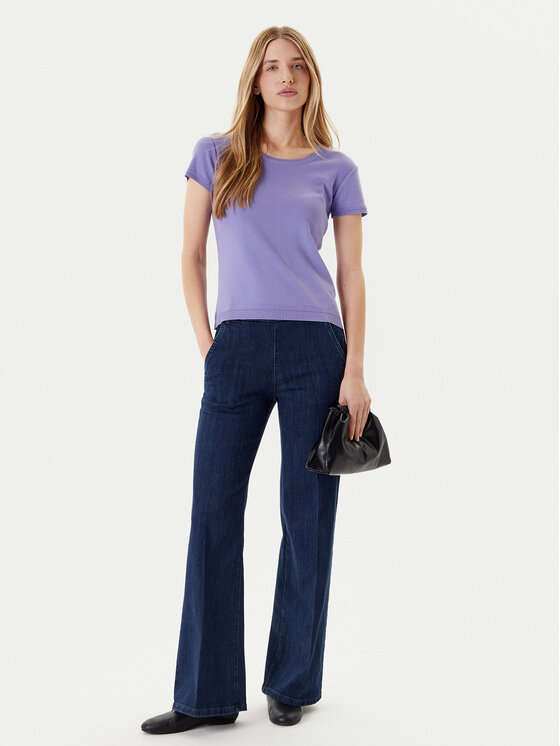 United Colors Of Benetton United Colors Of Benetton T-krekls 1091D1M10 Violets Regular Fit