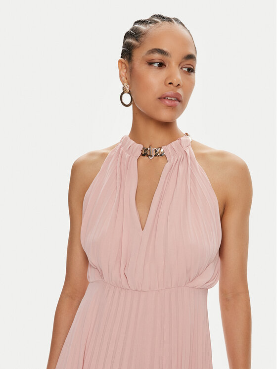 Liu Jo Robe de soiree CA4216 TS055 Rose Regular Fit