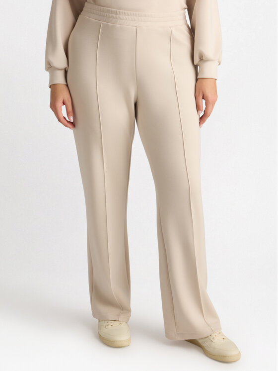 Fiorella Rubino Fiorella Rubino Pantaloni di tessuto P825L002162N011 Écru Regular Fit