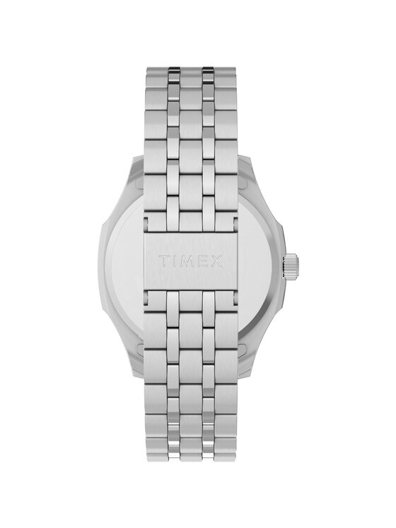 Timex Timex Zegarek TW2Y91500 Srebrny