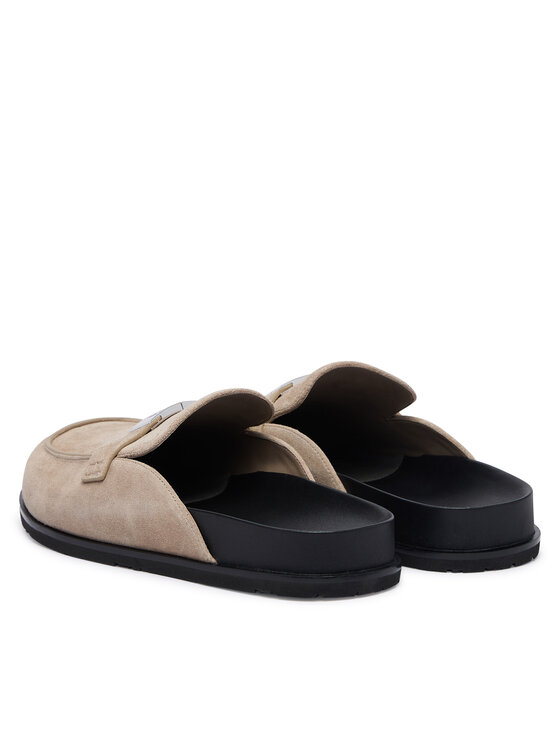 Tory Burch Tory Burch Şlapi Lee Lee Mule 177967 Bej