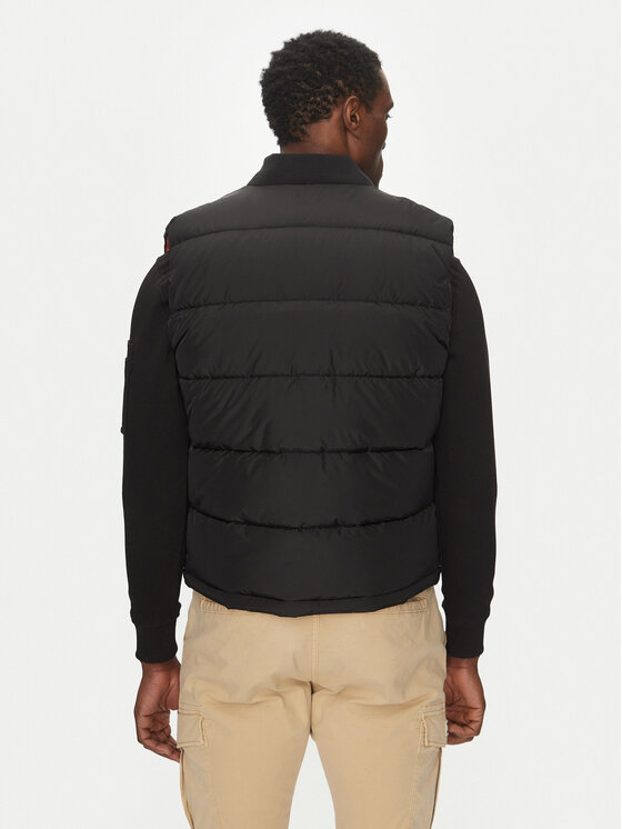 Alpha Industries Alpha Industries Αμάνικο Μπουφάν 118109 Μαύρο Regular Fit