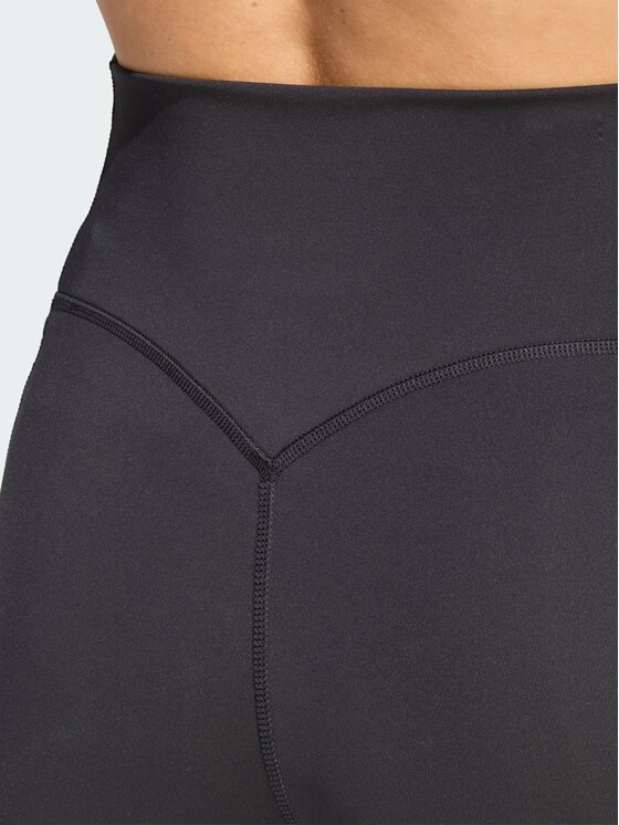 adidas adidas Legginsy Optime Workout 3-Stripes 7/8 Czarny Fitted Fit