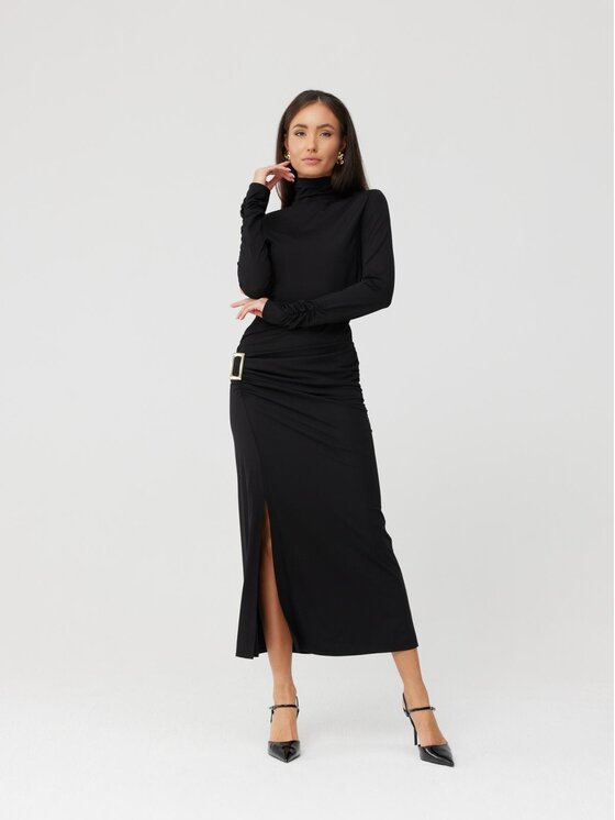 Roco Fashion Roco Fashion Každodenní šaty Leontine Černá Slim Fit