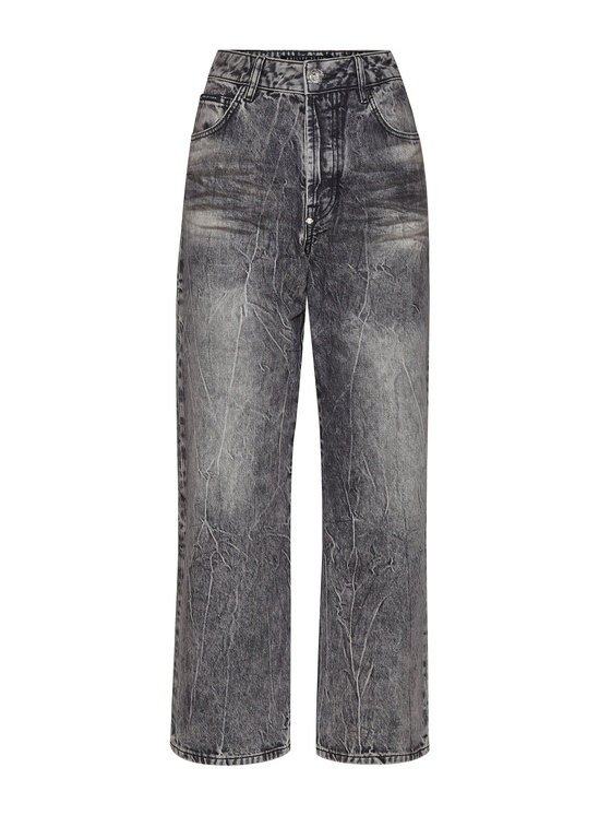 PHILIPP PLEIN PHILIPP PLEIN Džínsy 1373 Sivá Loose Fit