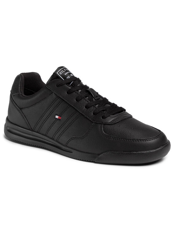 Tommy hilfiger lightweight leather sales sneaker