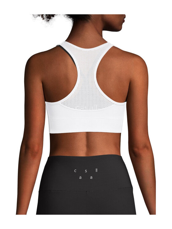 Casall Casall Biustonosz sportowy Iconic Longline Sports Bra Biały