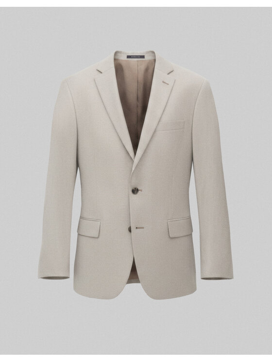 Borgio Borgio Marynarka Teano Szary Slim Fit