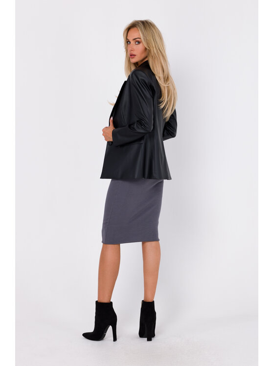 Made of Emotion Made of Emotion Marynarka M748 Czarny Modern Fit