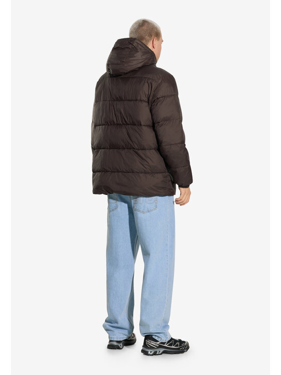 PROSTO. PROSTO. Kurtka przejściowa 404 Puffer Brązowy Regular Fit