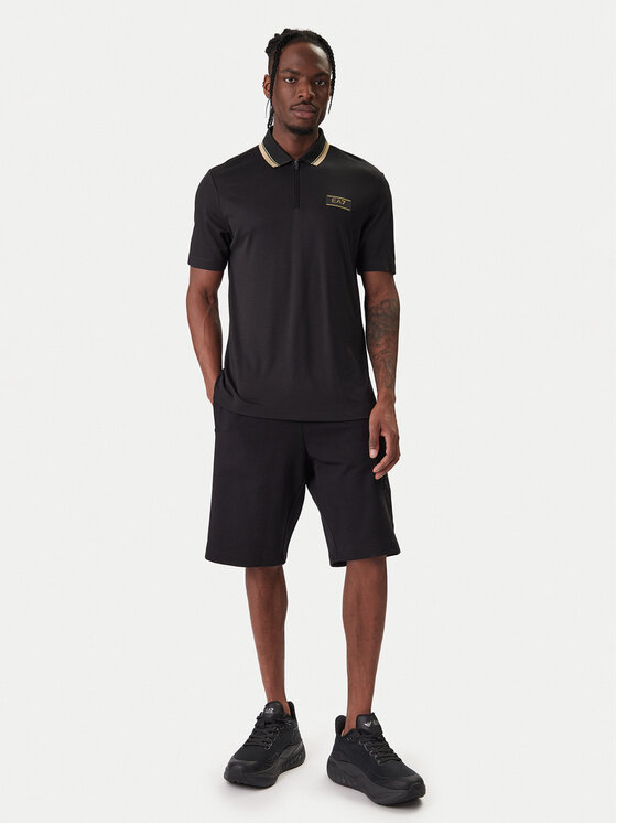 EA7 Emporio Armani EA7 Emporio Armani Tricou polo 7M001333 AF13739 UC001 Negru Regular Fit