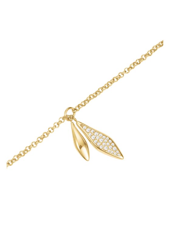 Rosefield Rosefield Naszyjnik Pavé Collection Złoty