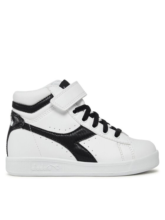 Sneakers Diadora Game P High Girl PS 101.176726-C1880 White / White / Black