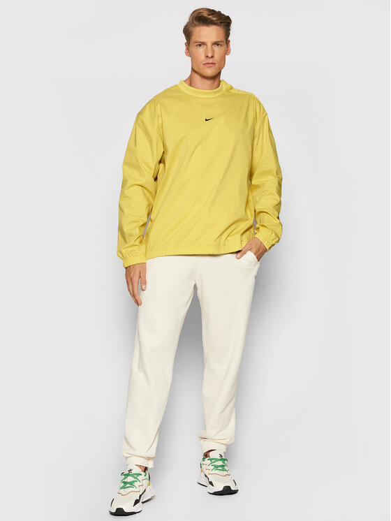 Nike Nike Felpa Essentials DD7016 Giallo Regular Fit
