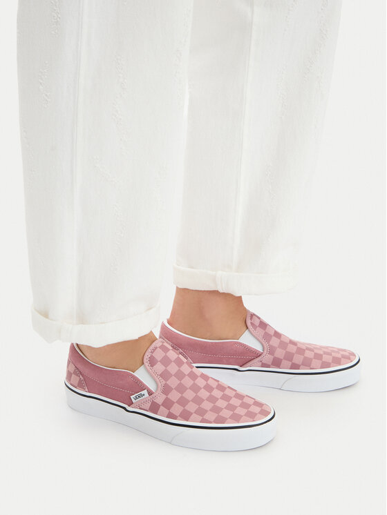 Vans Vans Πάνινα παπούτσια Classic Slip-On VN000D6YCL21 Ροζ