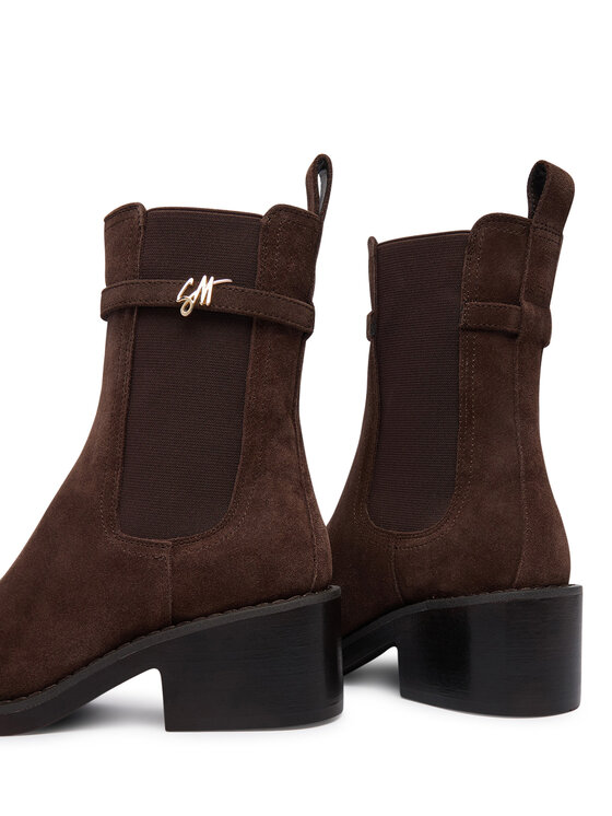 Steve Madden Steve Madden Ботильйони Charity 11005782 Коричневий