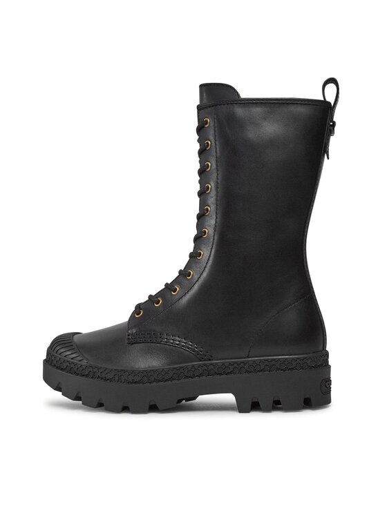 Coach Coach Μποτάκια Tasha Leather Boot CN100 Μαύρο