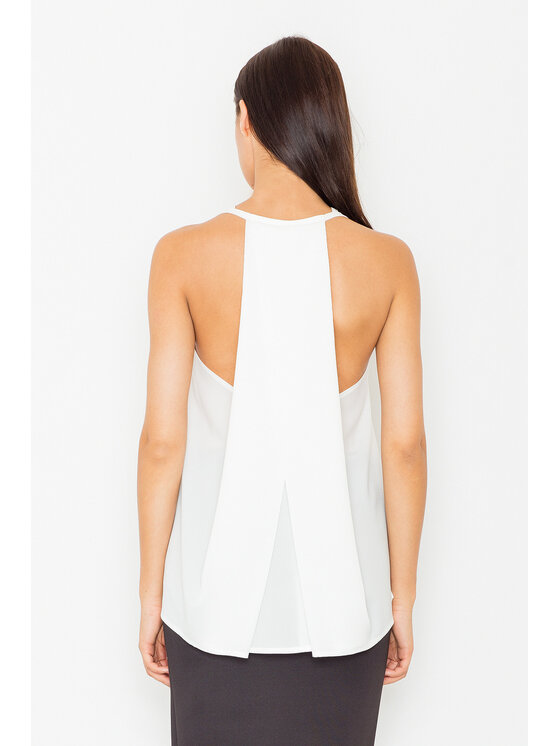 FIGL FIGL Blúzka M480 Écru Regular Fit
