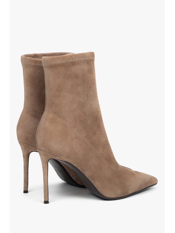 Estro Estro Μποτάκια ER00118787 Μπεζ