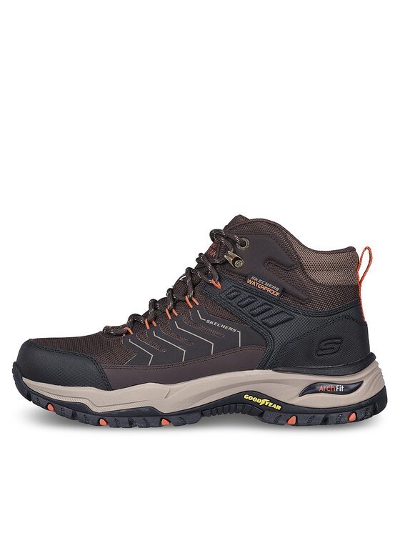 Skechers Skechers Trapery Arch Fit Dawson Raveno 204634/BRN Brązowy