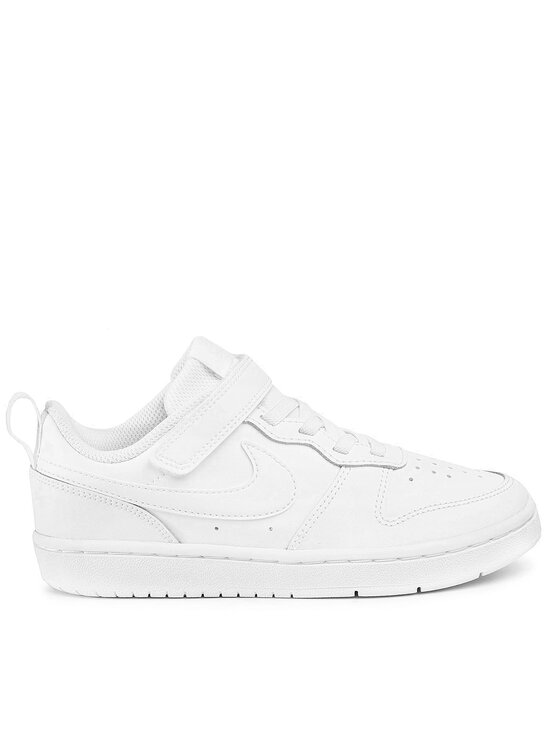 Nike Nike Sneakersy Court Borough Low 2 (Psv) BQ5451 100 Bílá