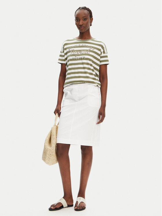 Olsen Olsen Póló 11105101 Zöld Regular Fit