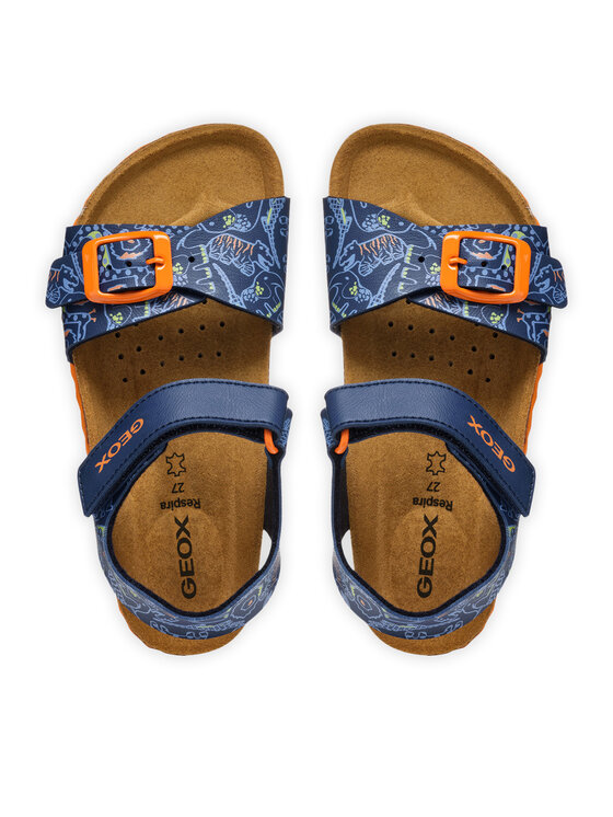 Geox Geox Sandale J Ghita J028LB 06A54 C4243 M Tamnoplava