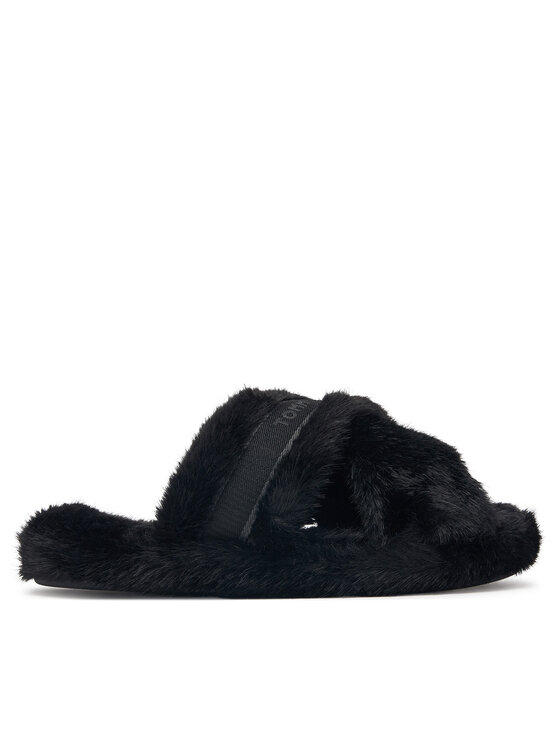 Tommy Hilfiger Tommy Hilfiger Pantofole Th Feminine House Shoes FW0FW09615 Nero