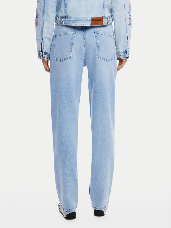 Desigual Desigual Jeans Hawai 25SWDD13 Blau Mom Fit