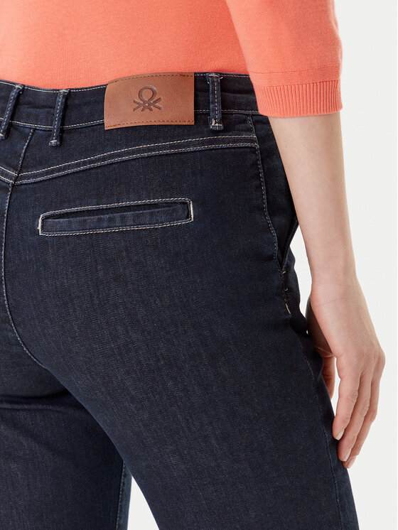 United Colors Of Benetton United Colors Of Benetton Джинси 4NF1DF02U Cиній Slim Fit