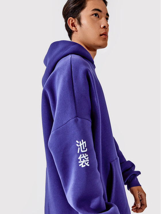 Togoshi Togoshi Μπλούζα Unisex TG22-BLU004 Σκούρο μπλε Oversize