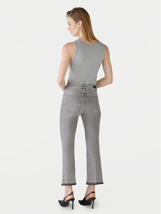 OUI OUI Jeansy 89314 1345707 Szary Regular Fit