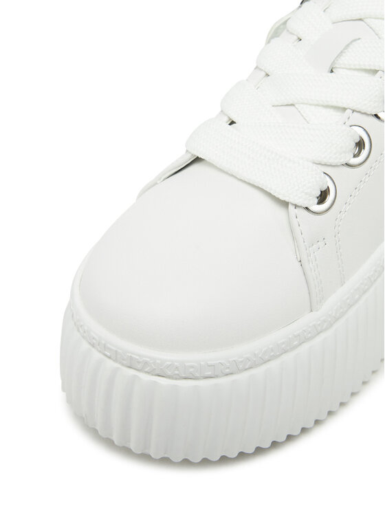 KARL LAGERFELD KARL LAGERFELD Sneakersy Kreeper Lo KL42376T Biały