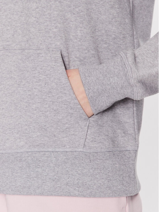 New Balance New Balance Bluza WT31533 Szary Relaxed Fit