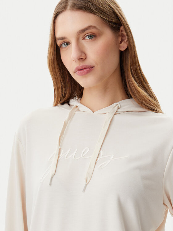 Guess Guess Світшот O5GQ00 KCQP2 Écru Regular Fit